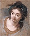 Elisabeth Louise Vigee-le Brun Wall Art - Woman's Head